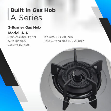 3 Burner Gas Hob A-4