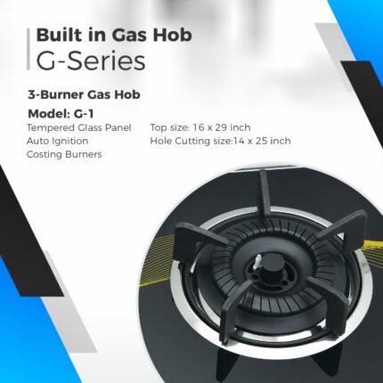 3 Burner Gas Hob G-1
