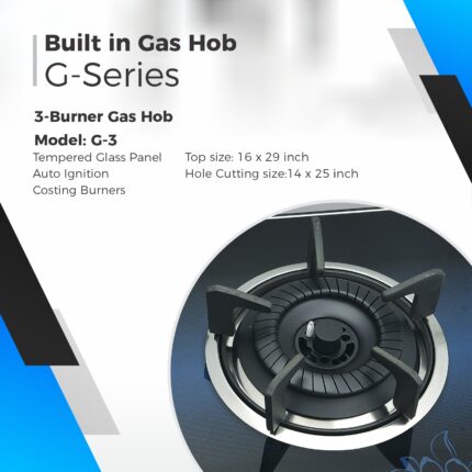 3 Burner Gas Hob G-3