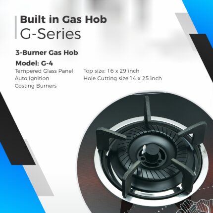 3 Burner Gas Hob G-4
